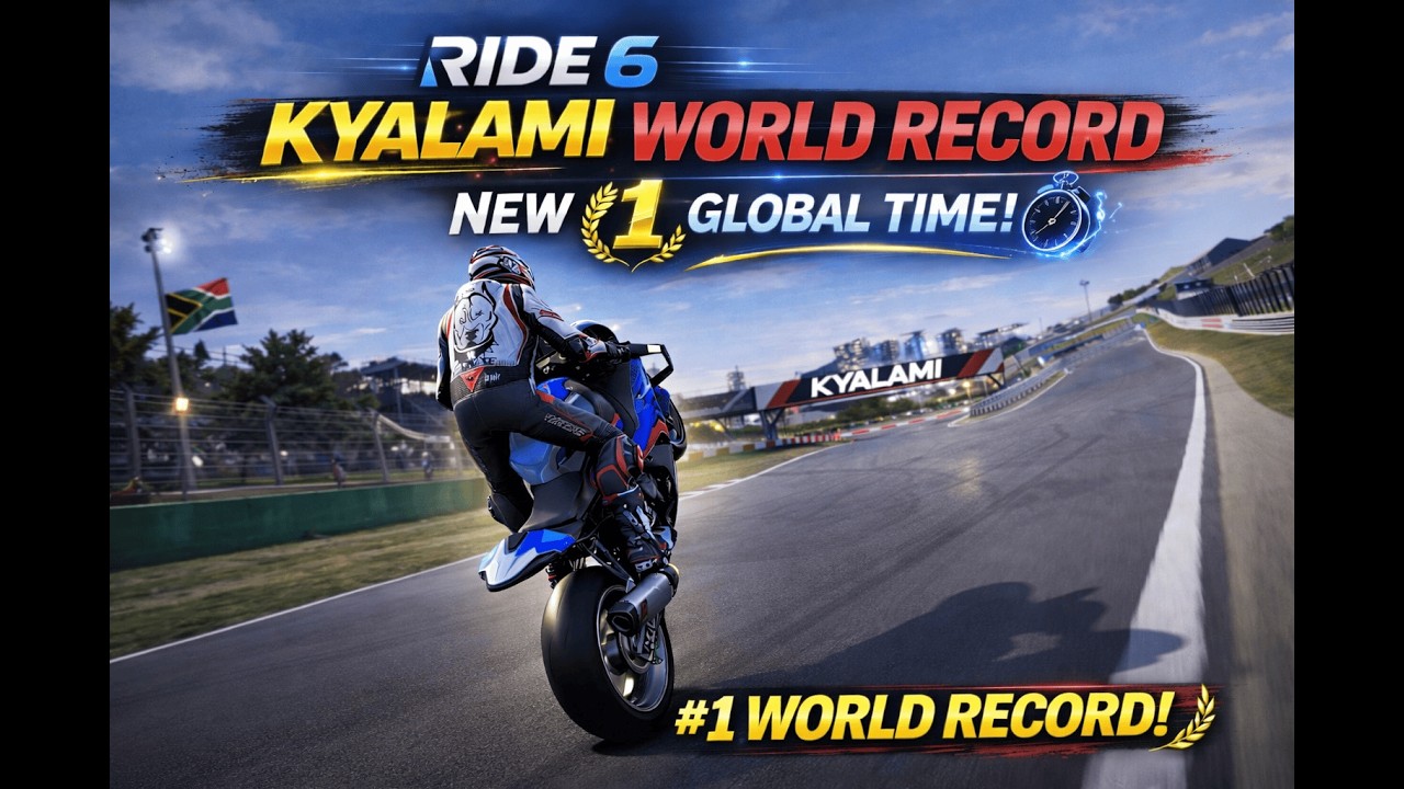 RIDE 6 BMW M 1000 RR — WORLD RECORD — KYALAMI