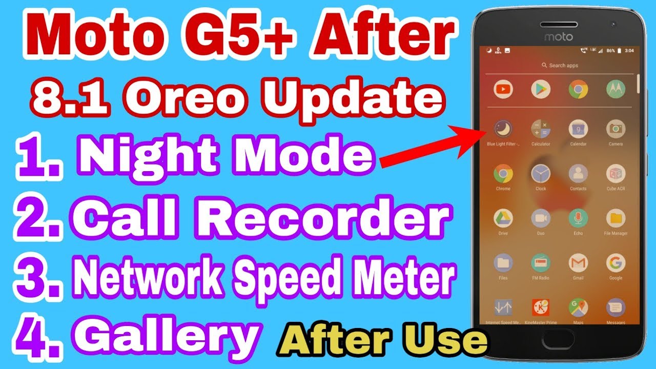 Call Recording In Moto G5s Plus