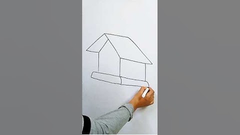 house drawing #trending #drawing #art #shortsfeed #youtubeshorts #shorts #easy #diy #draw