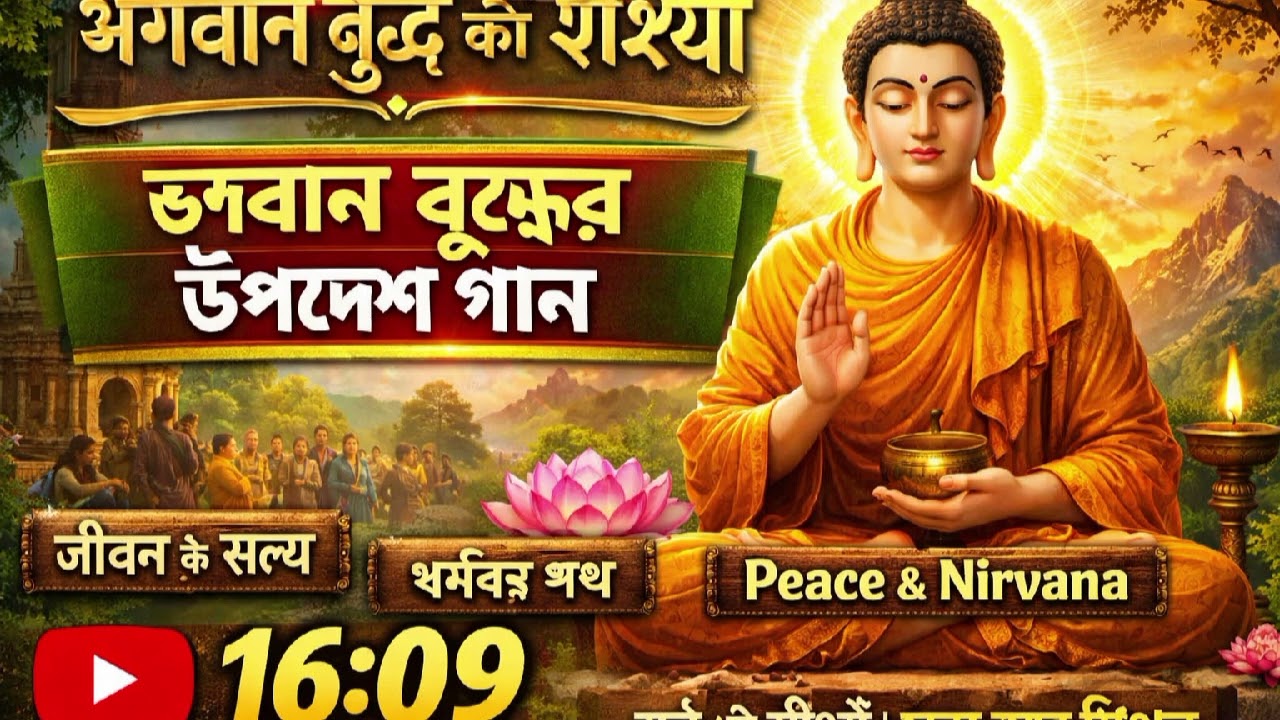 Buddha's 🌿Teachings New Bengali Music🙏