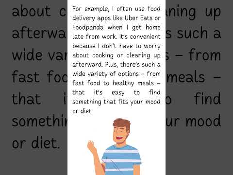 Why Are Food Delivery Services So Popular Nowadays IELTS Speaking English Conversation Practice