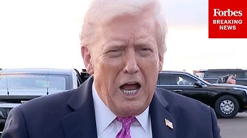FULL GAGGLE: President Trump Lambasts Chuck Schumer Over Government Shutdown