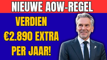 New AOW rule 2025: Claim an extra €2,890 per year – 1.2 million Dutch people are missing this form!
