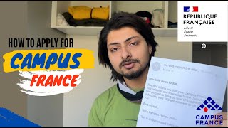 CAMPUS FRANCE | DOCUMENTS | FEES | INTERVIEW | CAMPUS FRANCE NOC