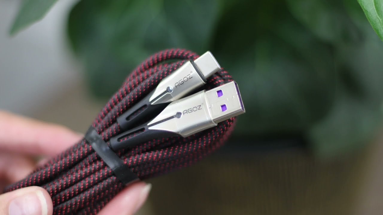 AGOZ - LED USB-C Fast Charger Cable