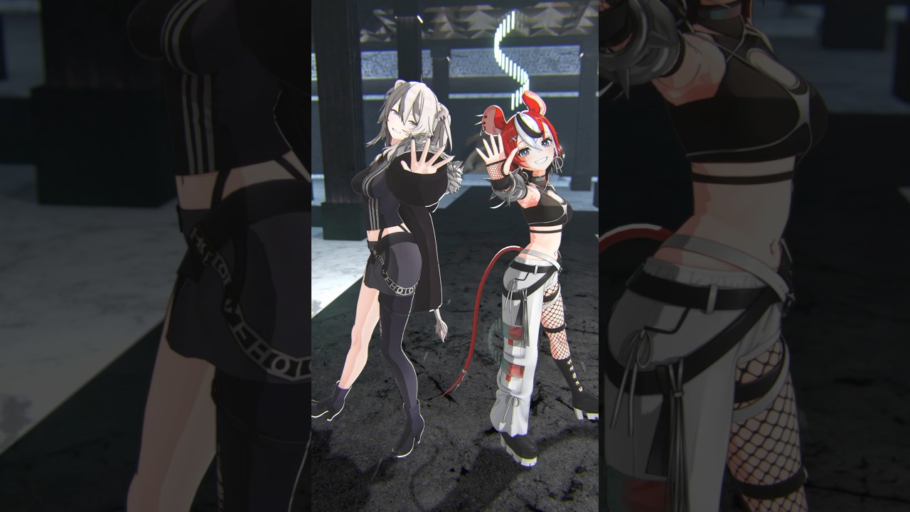 SNAKE EYES🐭🦁べーちゃんと！#shorts #dance #hololive #vtuber #SnakeEyes【獅白ぼたん・Hakos Baelz / ホロライブ】