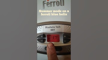 ferroli bluehelix summer mode