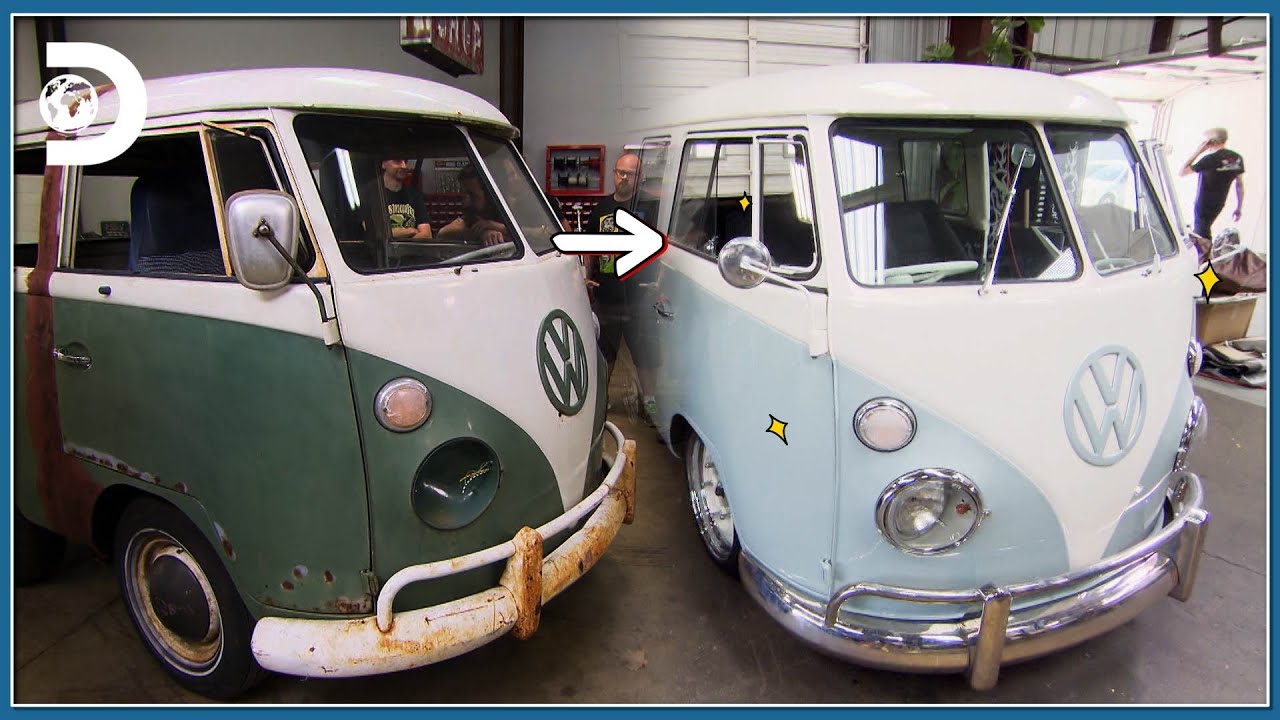 와 폭스바겐이 레이만 하네? 눈알 빠진 폭스바겐 밴 새 차로 리스토어!! [복원해드림]