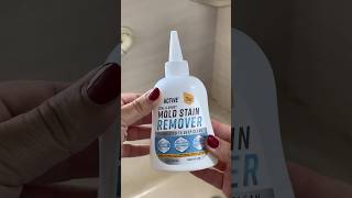 Mold stain remover gel gets rid of mold in just a few hours #nodirt #moldabatement #groutcleaner