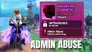 What I Got From END OF SUMMER ADMIN ABUSE 2026 (WORLD ZERO)