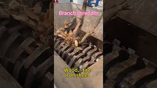 #shredder #shreddermachine #woodshredder #tireshredder
