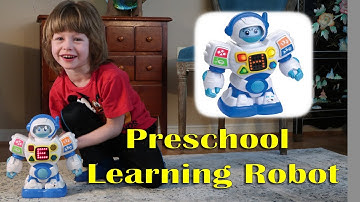 ⭐PRESCHOOL LEARNING ROBOT HAP-P-KID Robotic Teacher  Little Learner 💚 (English Spanish) Review 👈