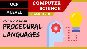 33. OCR A Level (H046-H446) SLR7 - 1.2 Procedural languages
