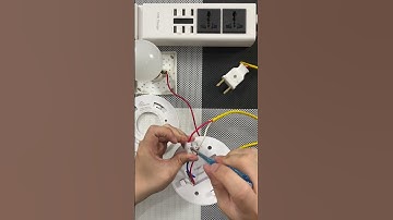 Hướng dẫn đấu nối | Công tắc hồng ngoại cảm biến chuyển động gắn trần Homematic HP003 | P.2 #shorts