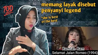 Ramlah Ram - Selamat Jalan Romeo (1994) | 🇮🇩 REACTION