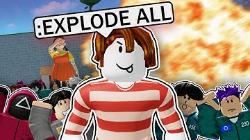 SQUID GAME But I Have ADMIN COMMANDS! (Roblox)