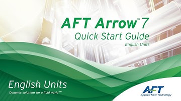 AFT Arrow 7 Quick Start Video - English Units