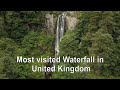 Most visited Waterfall in United Kingdom - Pistyll Rhaeadr