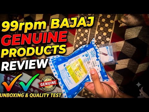 99rpm BAJAJ Genuine products 🤩 | Unboxing & Review | Harsh Yadav | 