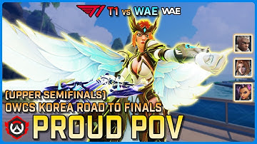 [ Proud ] INSANE Freja Bolts | T1 vs WAE | OWCS KOR Road to Finals Upper Semifinal