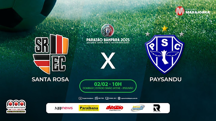 🔴 AO VIVO | SANTA ROSA X PAYSANDU | ⚽ 02/02/25 | CAMPEONATO PARAENSE