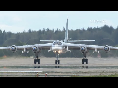 Tupolev Tu-95 departure RF-94123 "Krasnoyarsk"