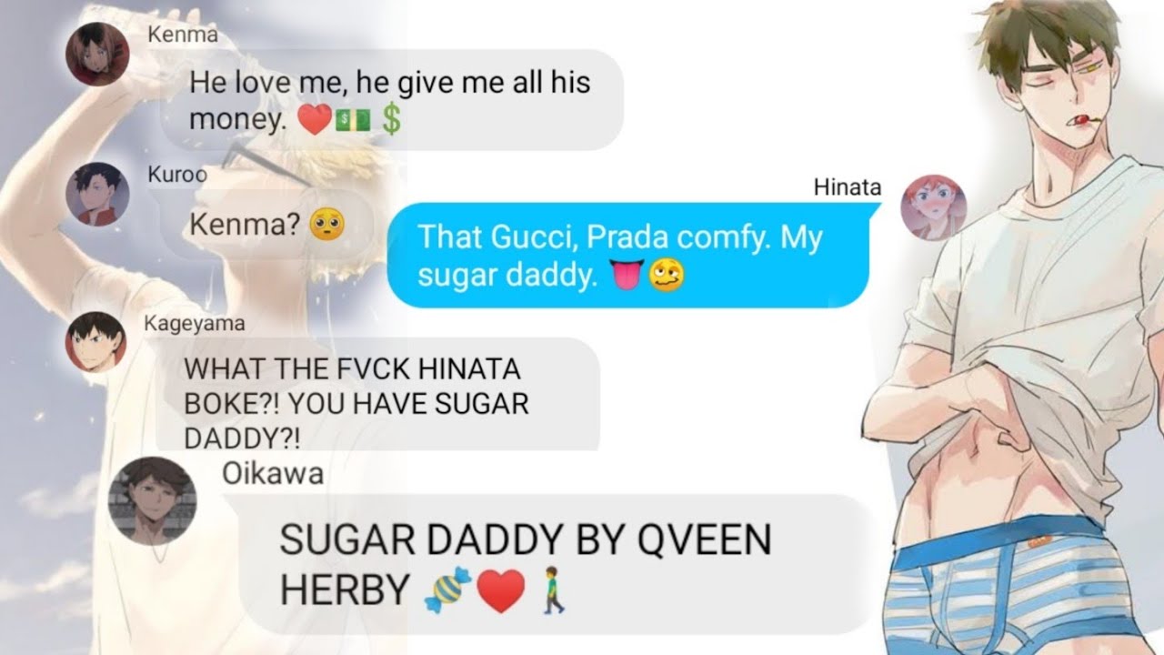 Haikyuu Boys— Lyric prank (Sugar Daddy by QVEEN HERBY)
