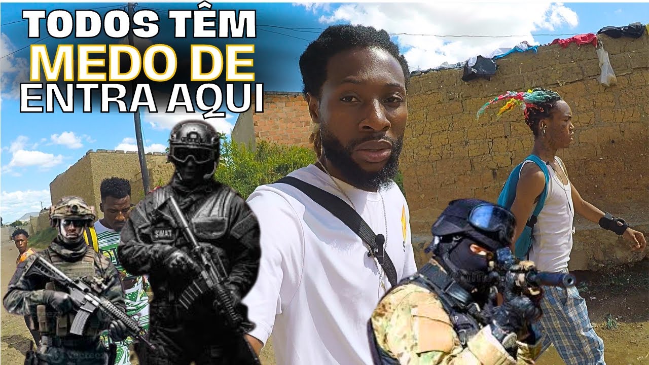 ENTREI NA FAVELA MAIS PERIGOSA DE LUBANGO ANGOLA