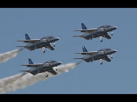 入間基地航空祭18 ブルーインパルス 無線付 Jasdf Blue Impulse Flight Display Iruma Airshow Youtube