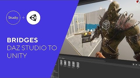 Daz Bridges Tutorial - Daz to Unity