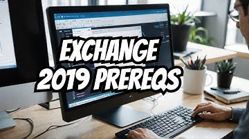 Exchange 2013/2019 Coexistence:- Install the Exchange 2019 prerequisites - Part 8 of 18e