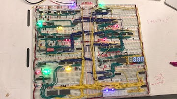 My 8-bit computer inspired by Ben Eater