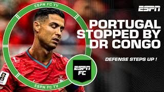 How DR Congo SHUT DOWN Cristiano Ronaldo. And left Portugal to a 1 goal draw