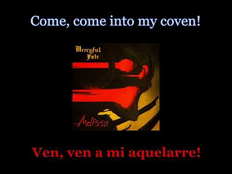 Mercyful Fate - Into The Coven - 03 - Lyrics / Subtitulos en español (Nwobhm) Traducida