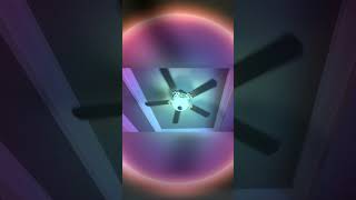 💡 This Glowing Fan Loop Feels So Relaxing 😵💫🌞 #shorts #ceilingfan
