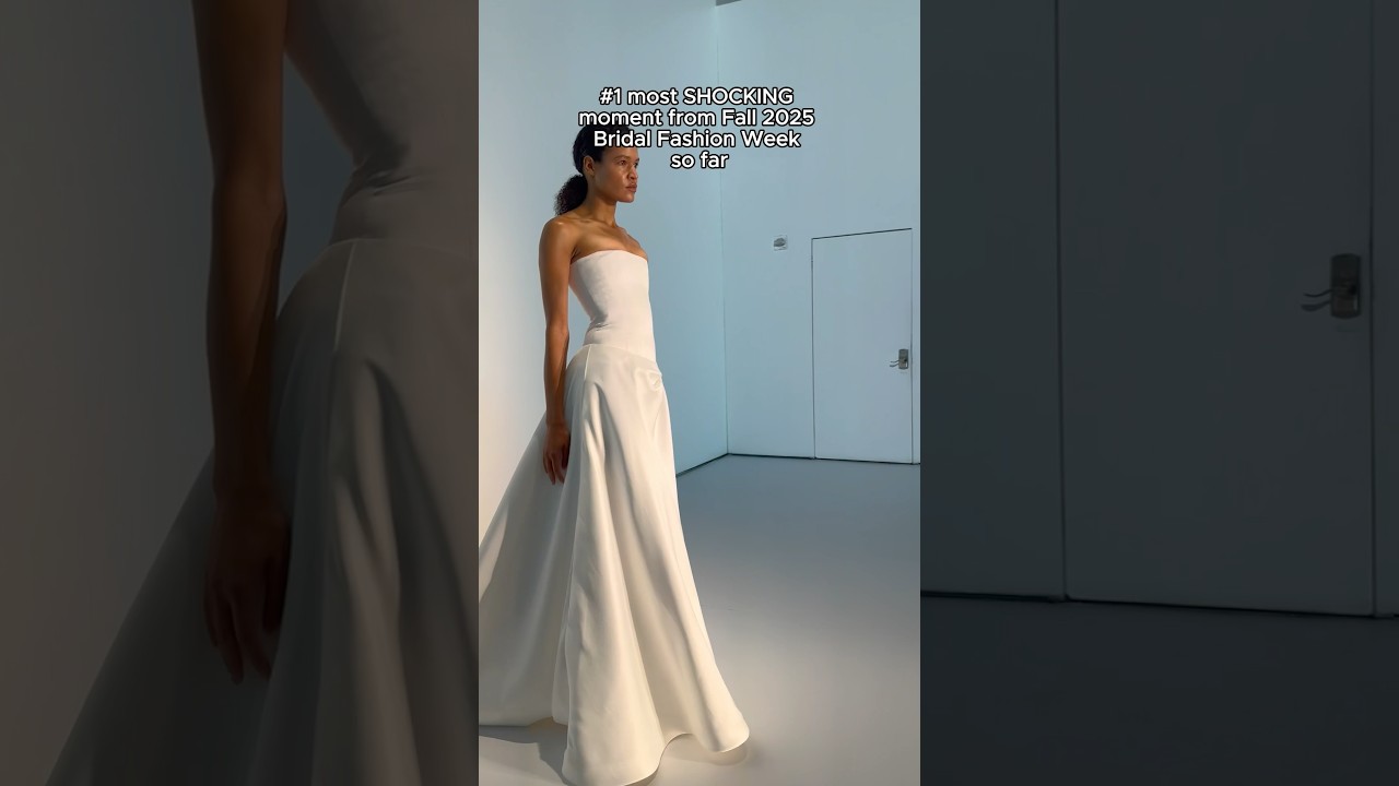 How about a little bridal puffer moment? | Bridal Fashion Week | The Knot 