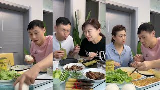 Trending Funny Husband Wife Yummy Food Eating Challengeprank Comedy