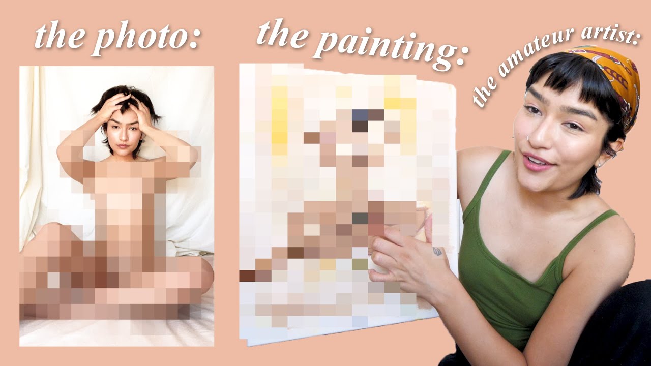 I Painted A Nude Self-Portrait