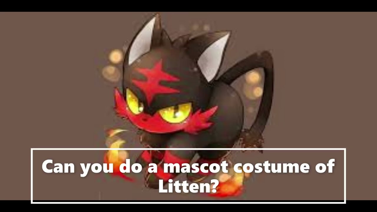Can You Do A (Custom Made) Mascot Costume Of This Pokemon? 