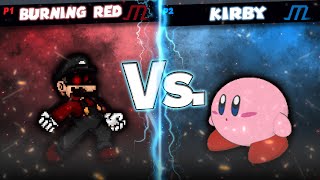 [MUGEN] AI BATTLE - Burning Red vs Kirby