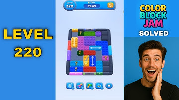 Color Block Jam Level 220 – Walkthrough