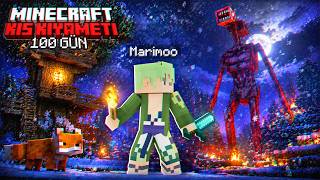 Minecraft Kış Kıyametinde 100 Günde Siren Kafayı Öldürmek... (Tüm Hikaye)