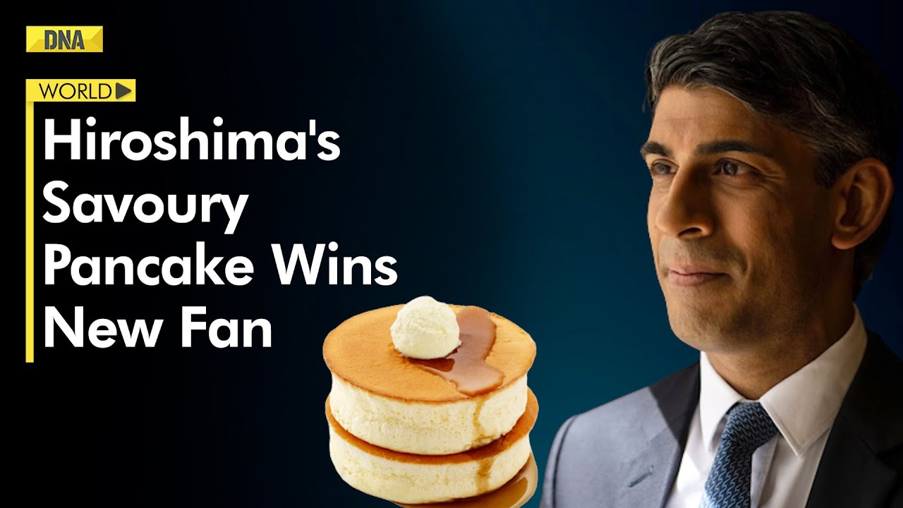 UK PM Sunak praises Hiroshima's famous Japanese pancakes YouTube