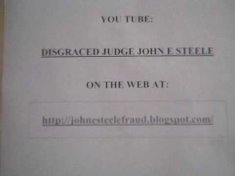 JOHN E STEELE - CROOKED US JUDGE (Fort Myers, Lee ...