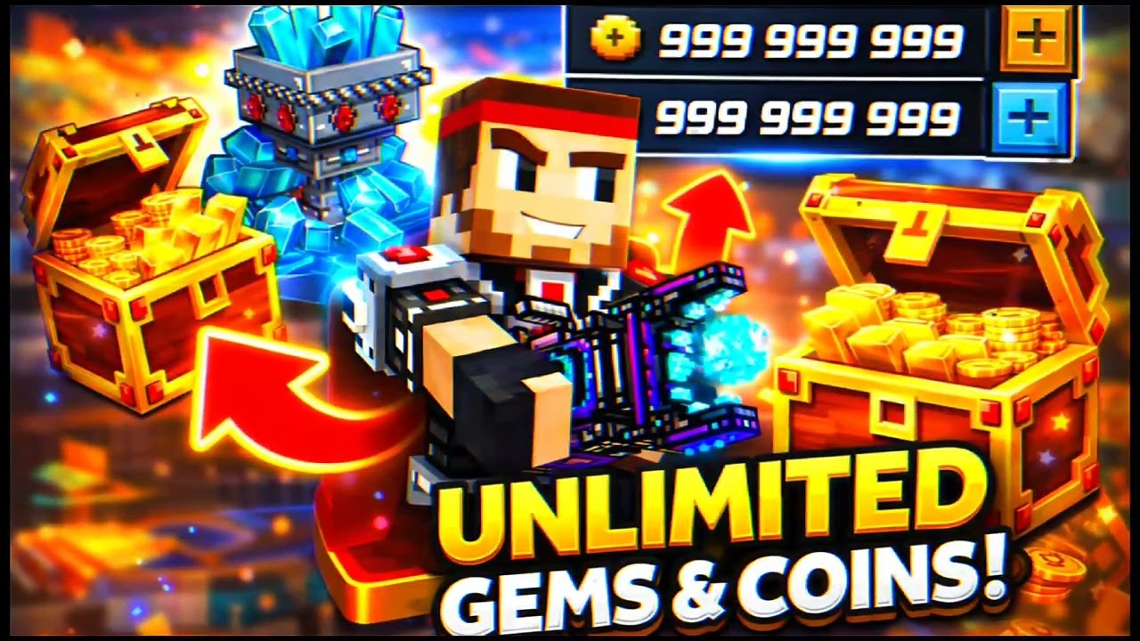 Pixel Gun 3D Hack 2026 - Unlimited Gems & Coins! Working MOD APK for iOS &