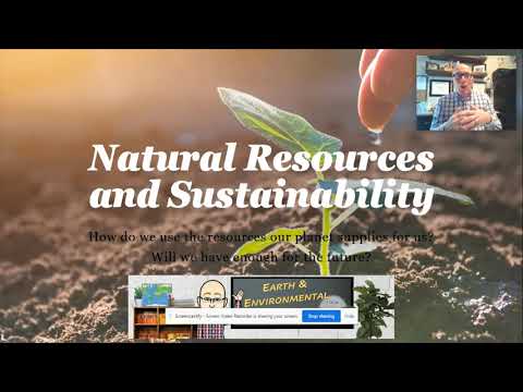 Natural Resources And Sustainability