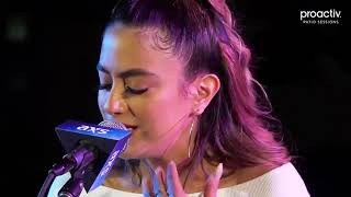 Ally Brooke performing Perfect on Proactiv x AXS Patio Sessions