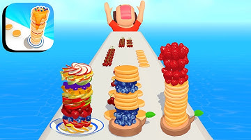 Pancake Run - All Levels Gameplay Android,ios (Levels 88-91)