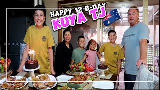 HAPPY 12TH BIRHDAY KUYA TJ  | MGA HANDA NA NILUTO KO AT KAGANAPAN SA BIRTHDAY NI KUYA