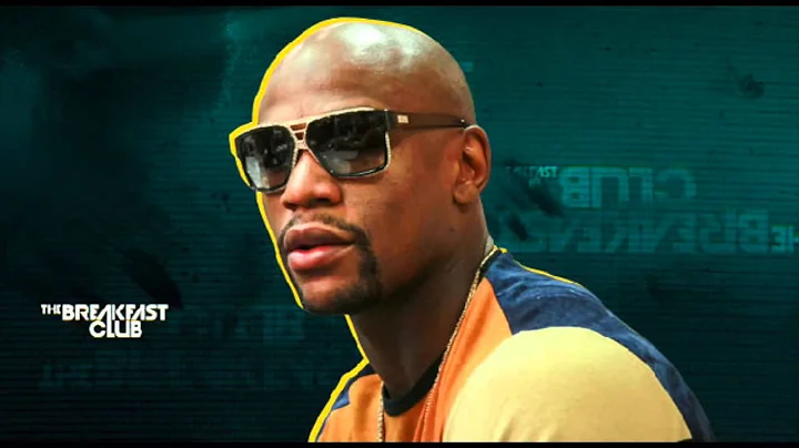 Floyd Mayweather Struggling To Read A Drop(BreakFastClub)